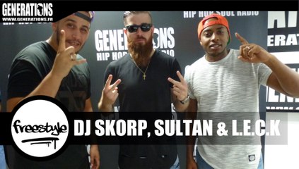 DJ Skorp ft Sultan & L.E.C.K - Freestyle #RedDevils (Live des studios de Generations)