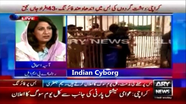 Pakistani media blame India RAW is involved in Karachi Bus attack to destabilize Pakistan 720p