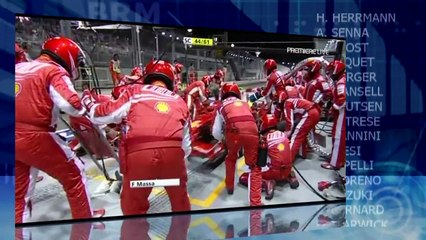 Singapore 2008 - Massa pit