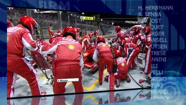 Singapore 2008 - Massa pit