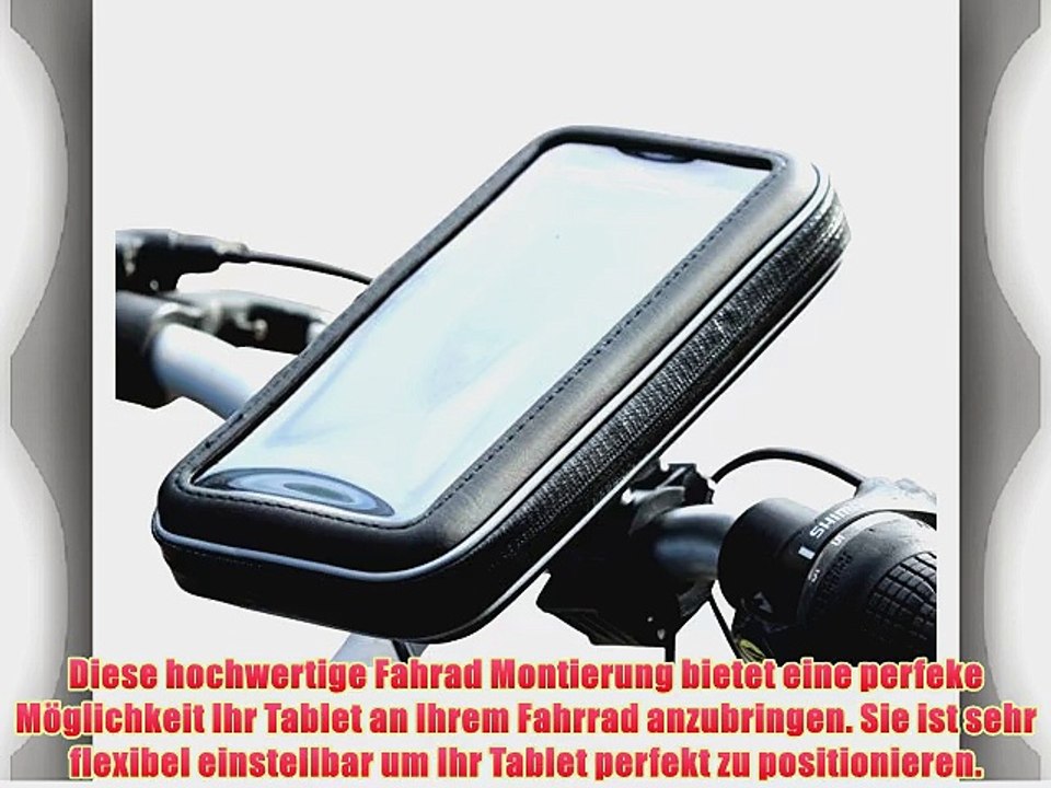 Navitech Wasserfeste Fahrrad Halterung / Montierung mit Case / Cover / H?lle f?r das Samsung