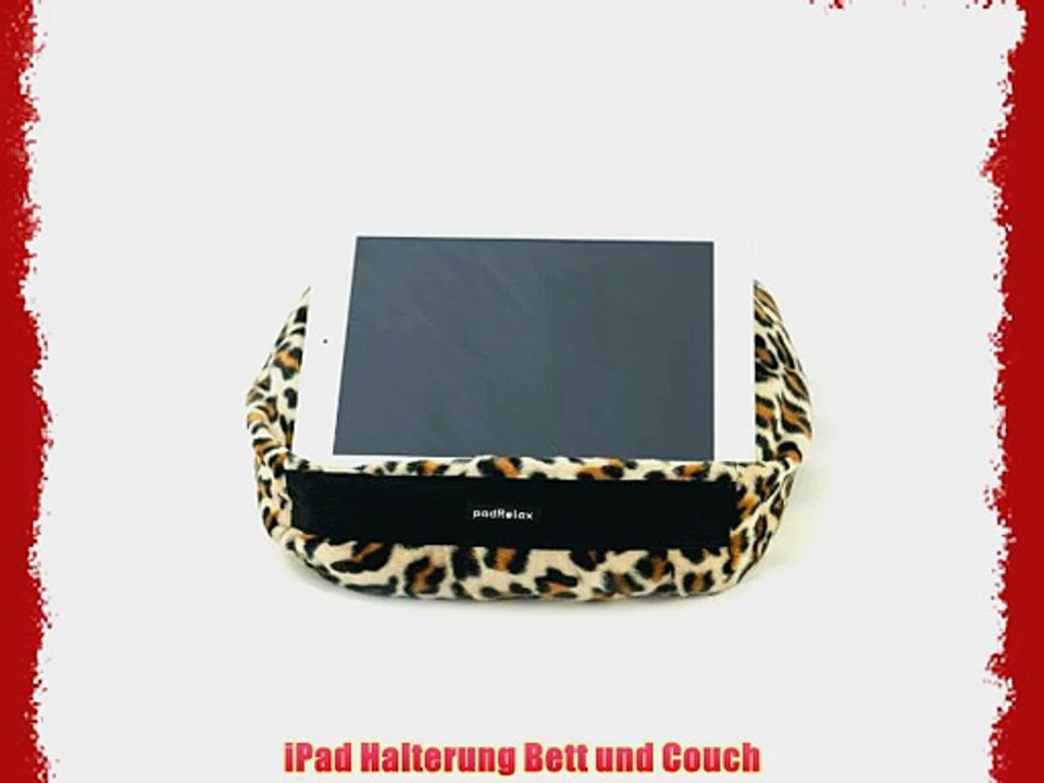 padRelax? iPad Halterung Design Tablet Kissen Halter f?r Bett und Couch passend f?r iPad 1.