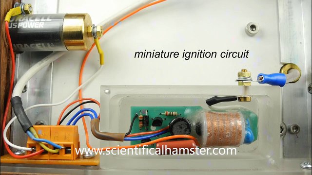 Ridders 4 Stroke IC engine with glass cylinder