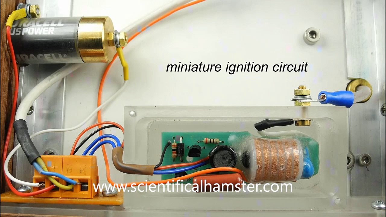 Ridders 4 Stroke IC engine with glass cylinder