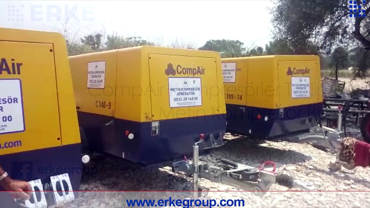 ErkeGroup, CompAir Kompresörler Teslimatı, Metin Kompresör Bursa, www.erkegroup.com