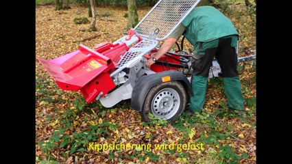 Winchtrailer FF 35: brandneue Forst-Seilwinde für Quad, ATV, SUV, Pickup, PKW.