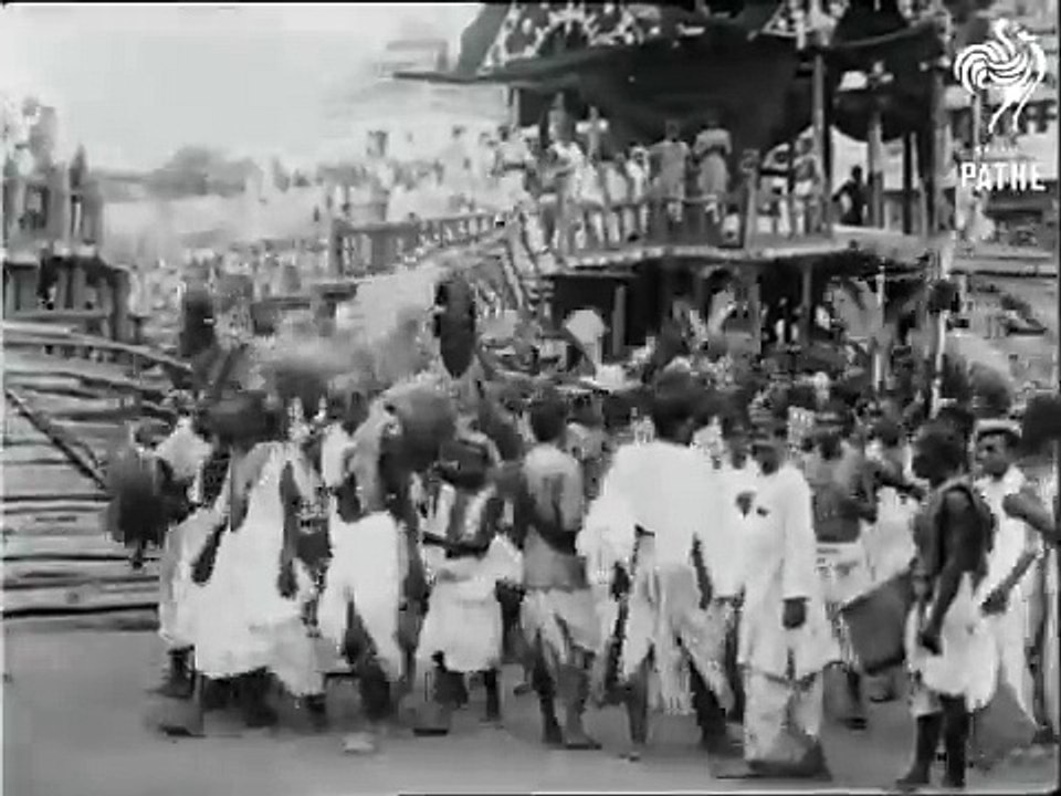 Rare Video of Puri Jagannatha Ratha Yatra in 1928