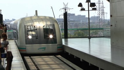 Passenger's POV on the world's fastest train: 431kph speed! Maglev Train