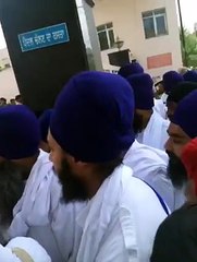 Baba dhadriya wala not allowed to meet Bapu Surat Singh khalsa