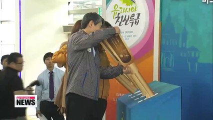 Eurasia express expedition members arrive in Berlin