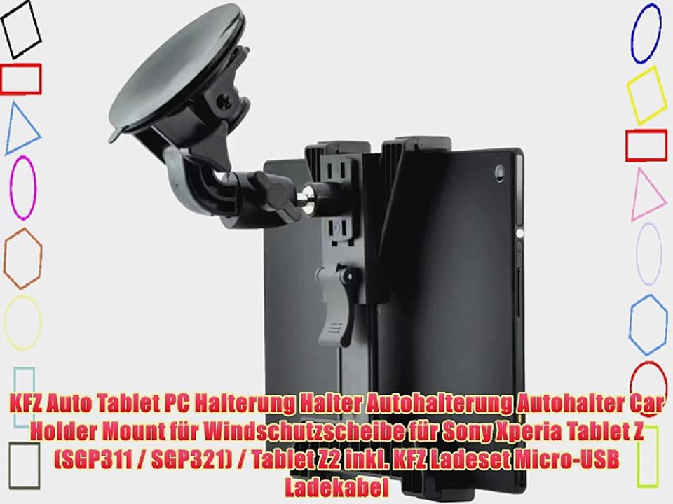 KFZ Auto Tablet PC Halterung Halter Autohalterung Autohalter Car Holder Mount f?r Windschutzscheibe