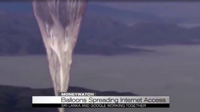 Le Sri Lanka, premier pays connecté via les ballons de Google
