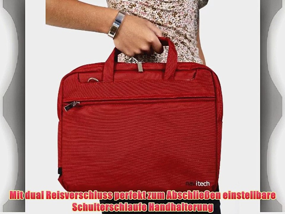 Navitech 11.6 Zoll premium Notebook/ Ultrabook / Laptop Case / Cover Trage Tasche / Schultertasche