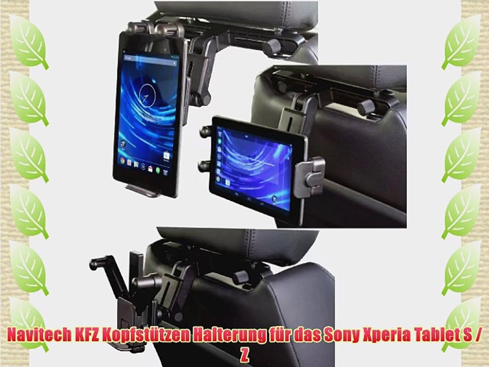 Navitech KFZ Kopfst?tzen Halterung f?r das Sony Xperia Tablet S / Z