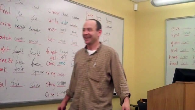 Learn English ESL Irregular Verbs Grammar Rap Song! StickStuckStuck with Fluency MC!