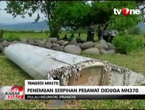 Perancis Teliti Temuan Sayap Diduga MH370 di Pulau Reunion