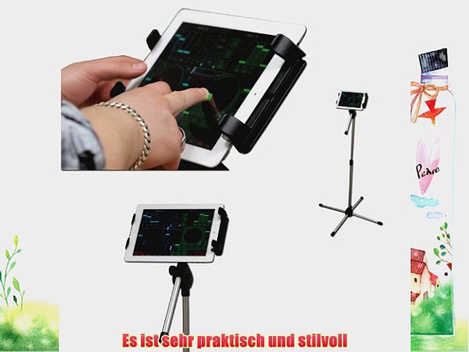 Navitech Tablet / iPad boden St?nder / Montage f?r Pr?sentationen / DJ sets (Sony Xpeira Tablet