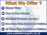 Rochdale to Pakistan air & sea cargo, gifts, parcels, courier, low prices