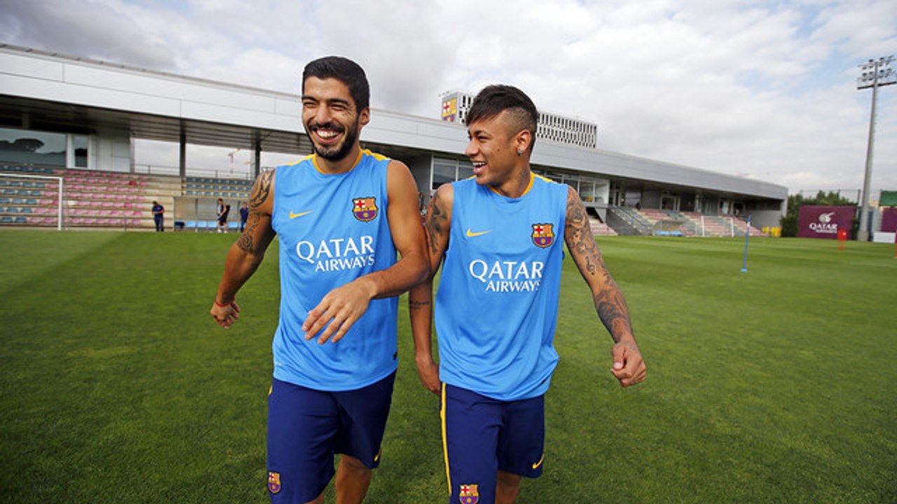 Almost complete squad for training