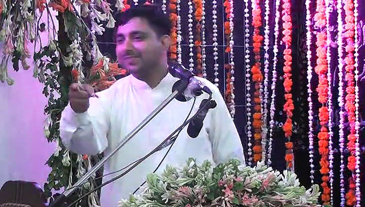 17 - Zakir Rizwan Haider Bhutta - 15 Ramzan 2015  Jashan-e-Zahoor-e-Mola Hassan (JJH)at Imambargah Najaf Manzil Mozang L