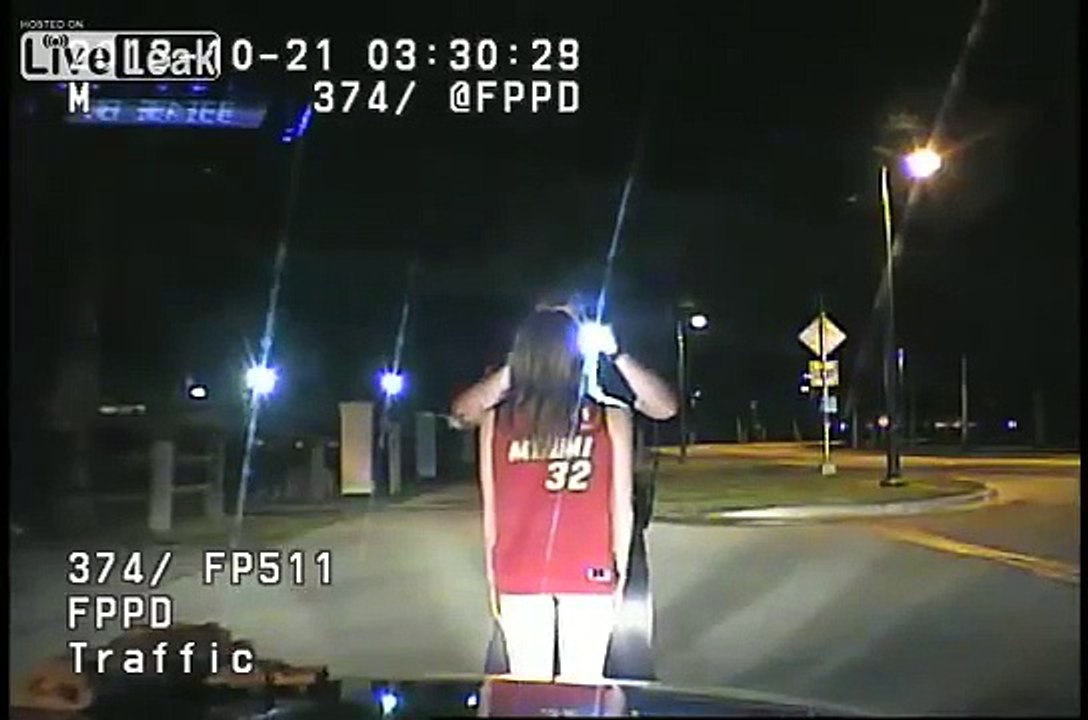 [FULL/RAW] Kristen Forester: Teen Wearing Underwear Busted for DUI