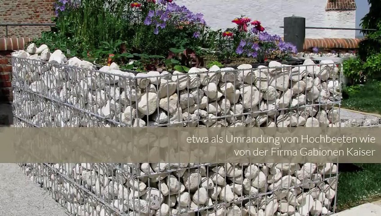 Die Einsatzmöglichkeiten von Gabionen - Gabionen Kaiser KG