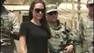 Angelina Jolie Visiting Troops in Baghdad