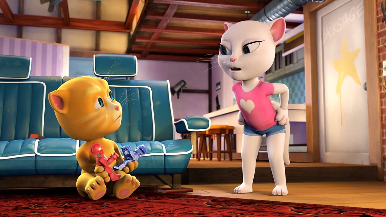 Talking Tom and Friends ep.3 - Future Tron