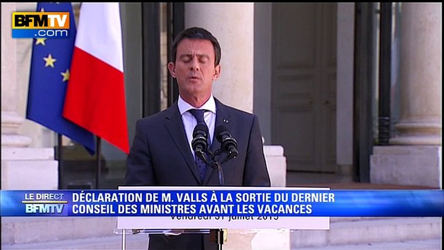 Manuel Valls: Nous avons pris des décisions importantes concernant les chefs-lieux de régions