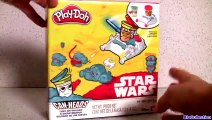 Play Doh Star Wars Luke Skywalker & Snowtrooper Can Heads - Play Dough Soldado de Las Nieves
