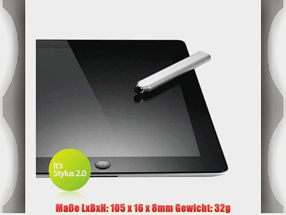 essential tpe glatt Magnetic snap stylus (Touchscreenstift f?r iPad iPhone und iPod Touch)