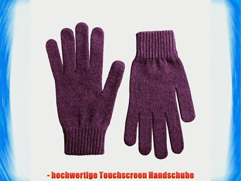 AVVY Touchscreen Handschuhe LAMBSWOOL pink Gr??e M ORIGINAL SMARTPHONE GLOVES iPhone Handschuhe