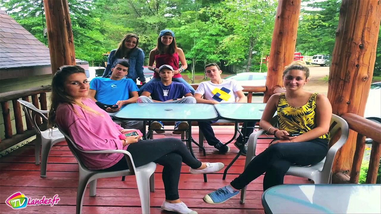 Retour du Canada pour les jeunes de Saint Martin de Seignanx