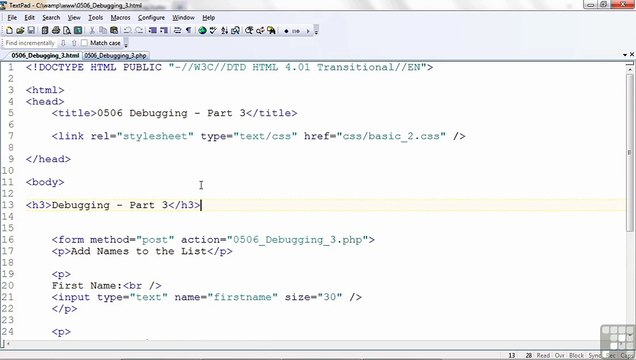 Web Design Debugging Techniques - Part 3
