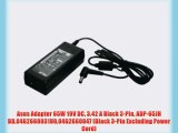 Asus Adapter 65W 19V DC 3.42 A Black 3-Pin ADP-65JH BB04G2660031U004G2660047 (Black 3-Pin Excluding