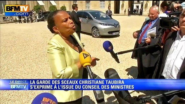 Taubira: Une amende prononcée immédiatement pour la conduite sans permis
