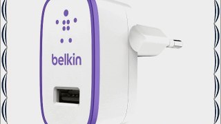 Belkin USB-Ladeger?t Netzladeger?t f?r Smartphones und Tablets 10 Watt/2.1A lila