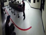 SHOCKING VIDEO   Florida Cop Throws Peanuts At Handcuffed Homeless Man Inside Police Station
