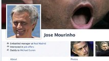 Video: Jose Mourinho mocks Wayne Rooney on his Fakebook account*