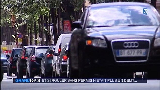 Bientôt une simple amende pour la conduite sans permis ?