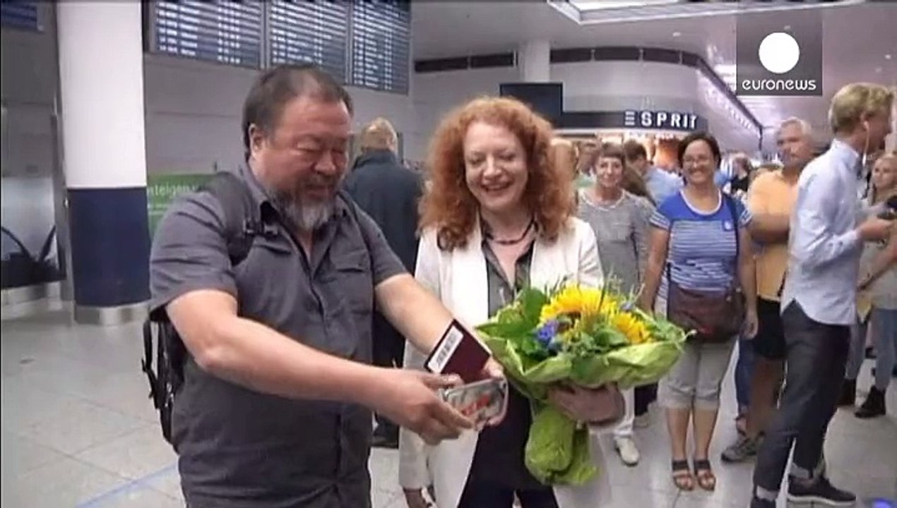 Reisen in freiheit: ai weiwei wieder in deutschland