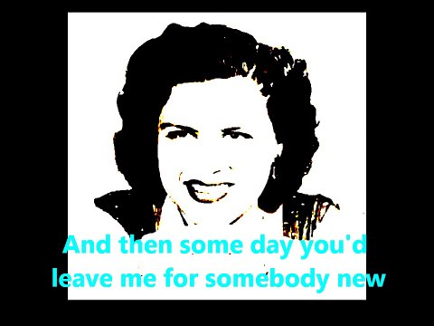 【HD/CC】1950 Best Song CRAZY-Patsy Cline (Lyrics on Screen)