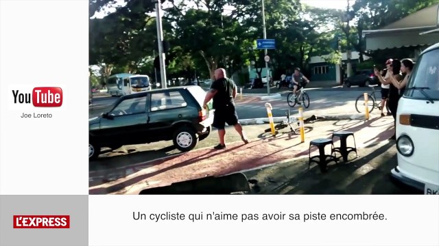 Du trial improbable en vélo de course: le zapping insolite