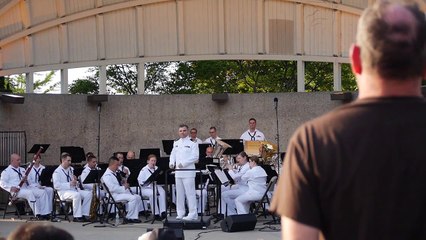 Navy Band Lakes Performing "Salute to the Armed Forces."