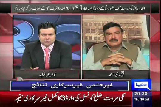 Sheikh Rasheed Bashes Qaim Ali Shah Over Flood In Sindh
