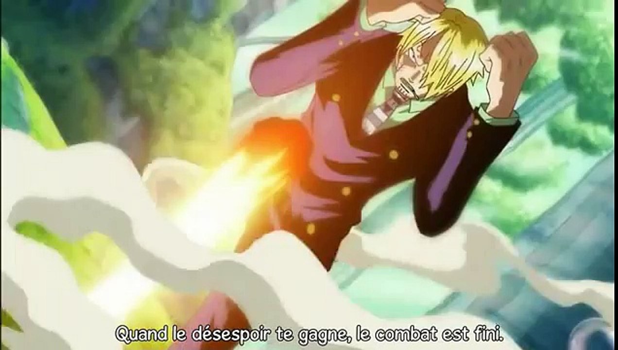 One Piece attaque finale - Monkey D. Luffy, Roronoa Zoro, Sanji VS Pacifista PX-4