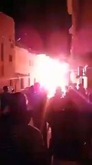 عاجل وخطير :o : فيديو حصري للكارثة الكهربائية برادس مليان ليلة البارحة :o يا لطيف . مشهد مرعب