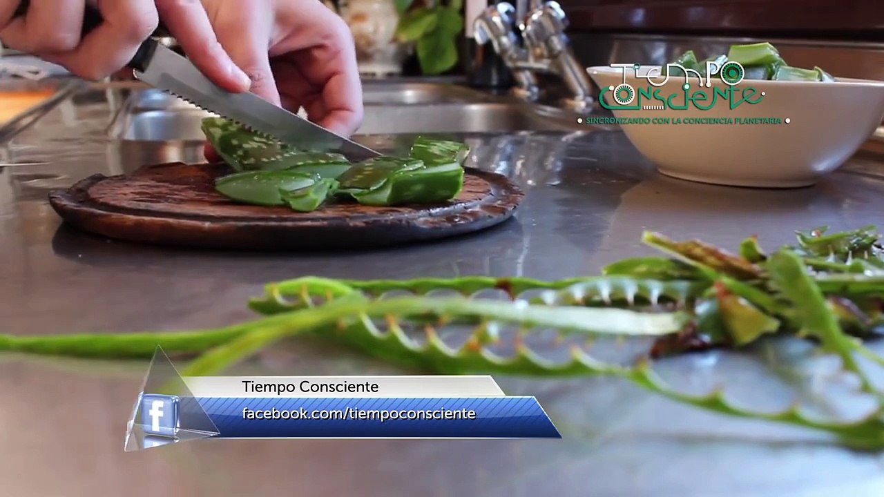 como hacer jarabe de aloe vera