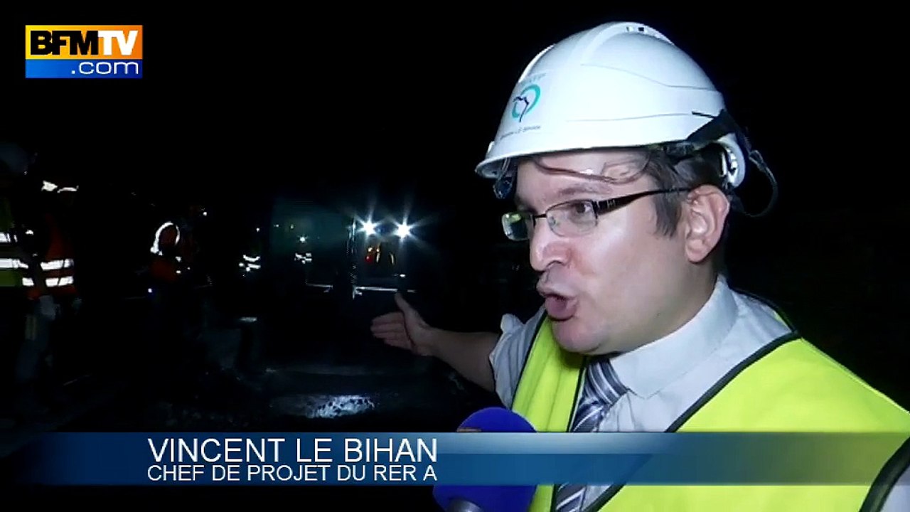 Chantier colossal pour rénover le RER A