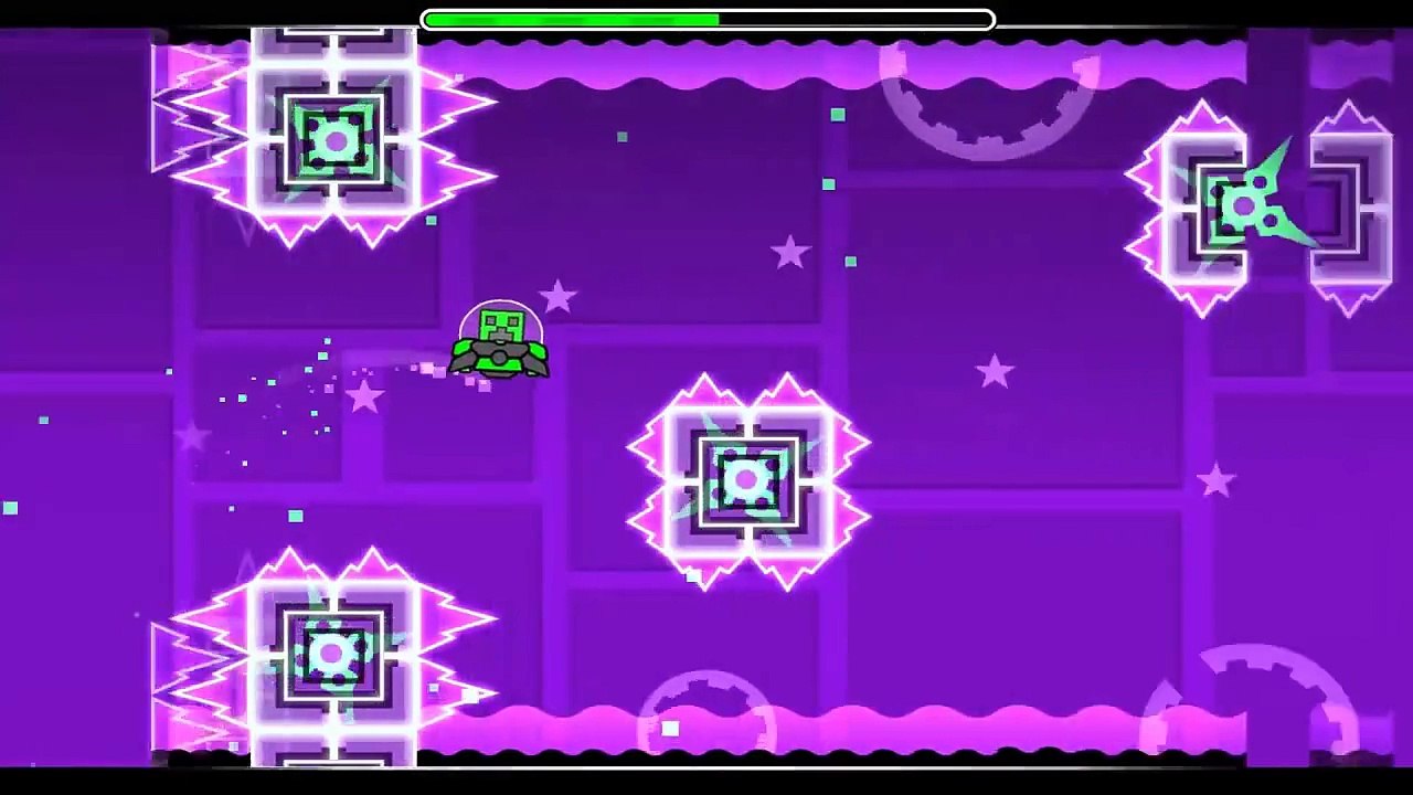 GEOMETRY DASH - 13 - Electroman Adventures!! Electroman el Aventurero!! FULL COINS